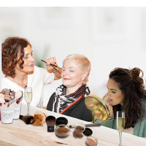 "natürlich schön" Make-up Workshop "natürlich schön" Make-up Workshop für 3 Pers., ca. 150 Minuten